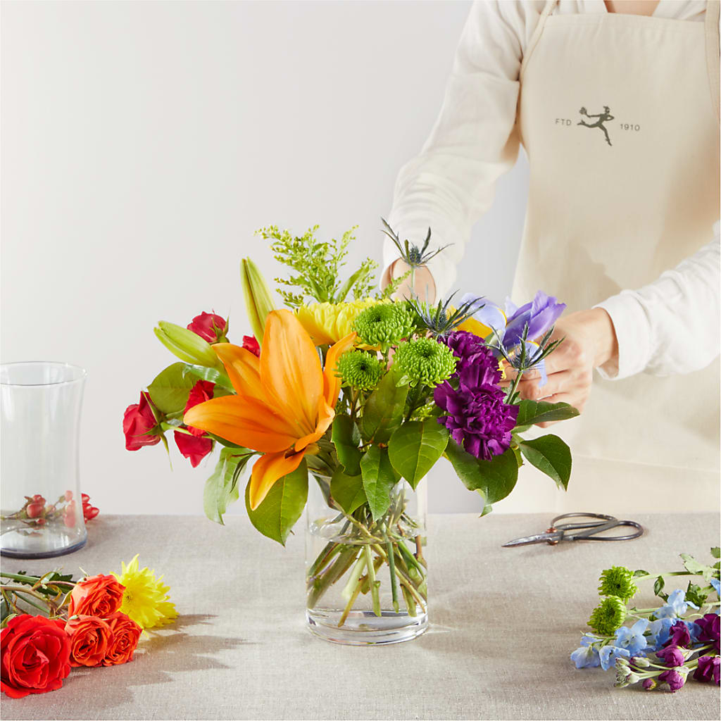 Summer Spectra - A Florist Original –  Queen Ofe Florist, San Jose CA