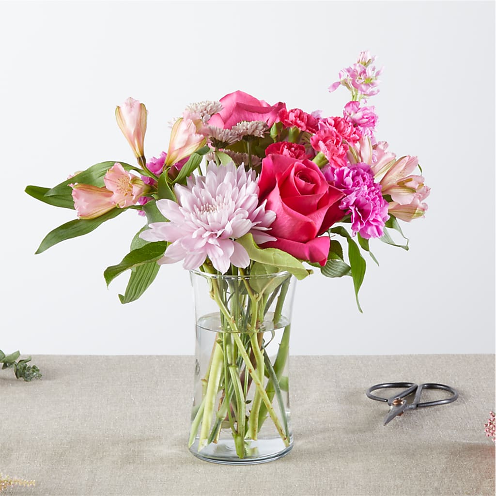 Pink Ribbon - A Florist Original –  Queen Ofe Florist, San Jose CA