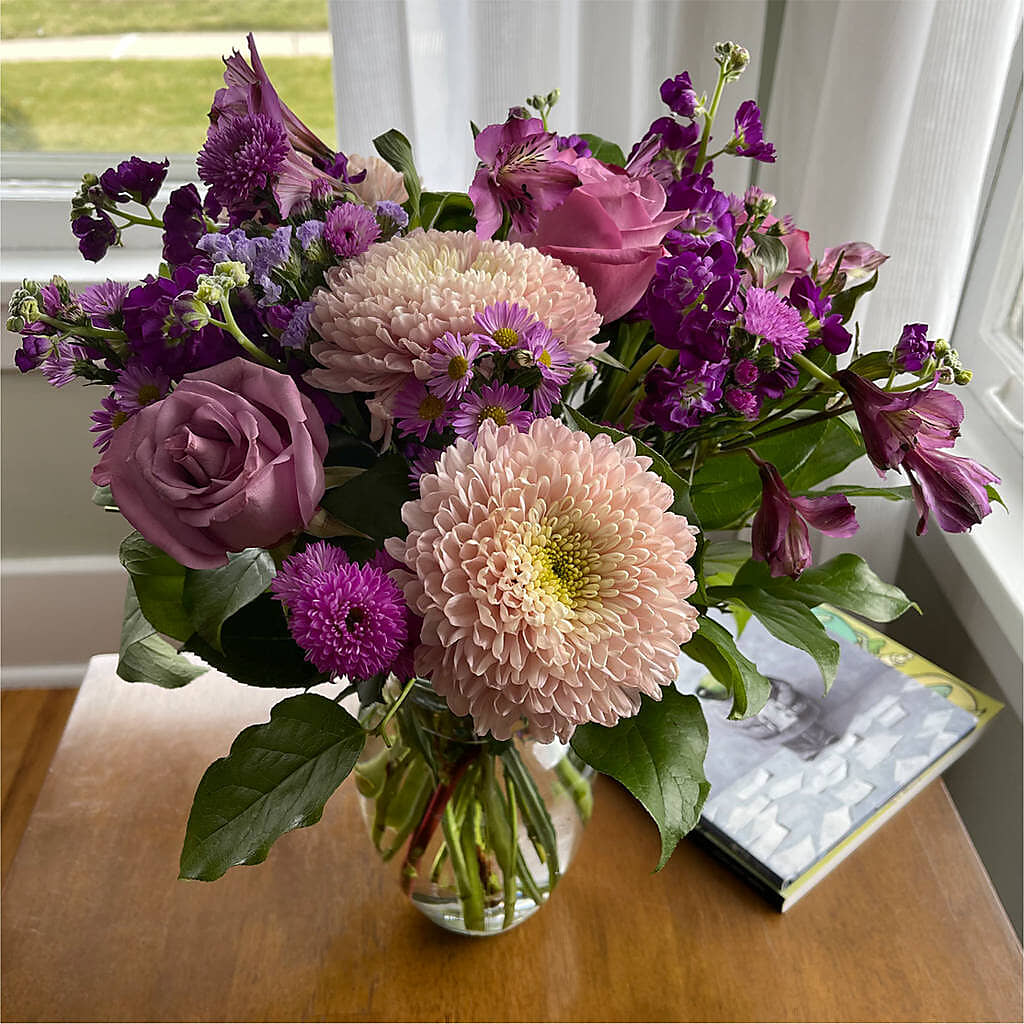 Ultraviolet Bouquet –  Queen Ofe Florist, San Jose CA