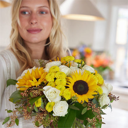 Luminous Morning Bouquet –  Queen Ofe Florist, San Jose CA