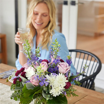 Violet Frost Bouquet –  Queen Ofe Florist, San Jose CA