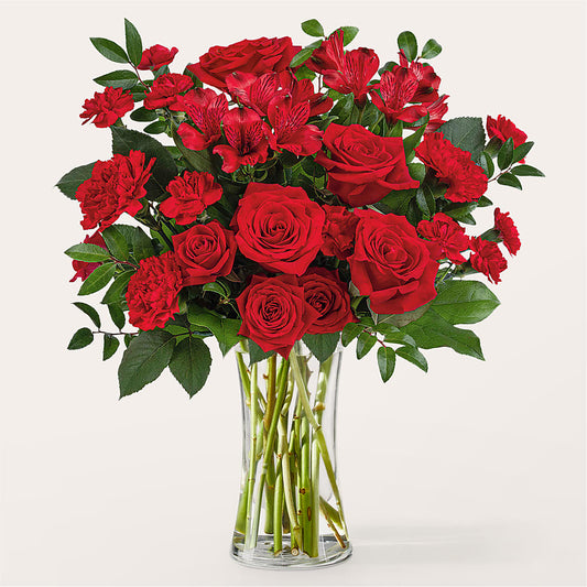 Brilliant Ruby Bouquet