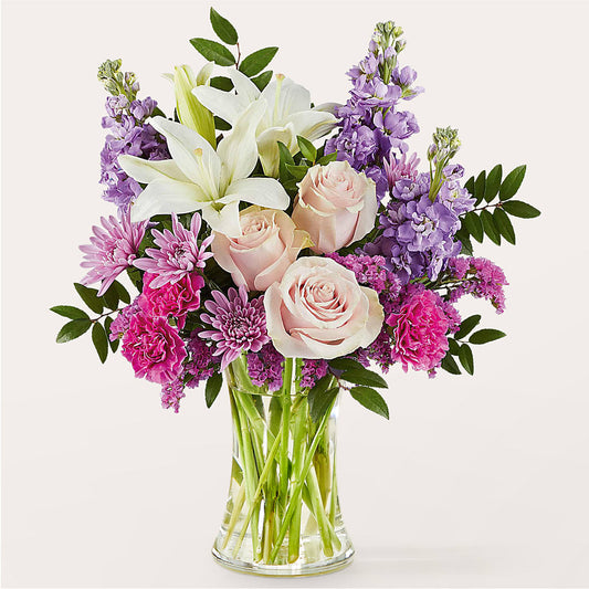 High Tea Bouquet –  Queen Ofe Florist, San Jose CA