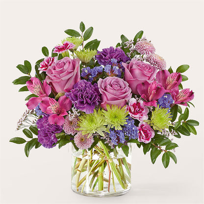 Glass Half Full Bouquet –  Queen Ofe Florist, San Jose CA