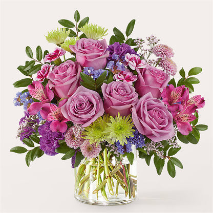 Glass Half Full Bouquet –  Queen Ofe Florist, San Jose CA