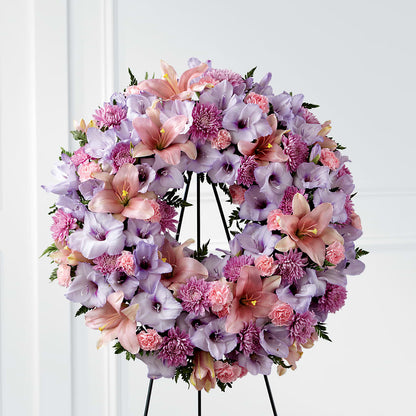 Beloved Friend Wreath –  Queen Ofe Florist, San Jose CA