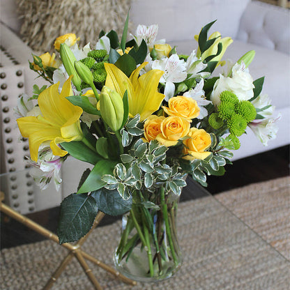 Hope & Serenity Bouquet –  Queen Ofe Florist, San Jose CA