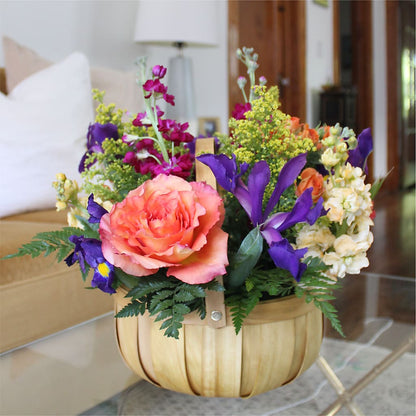 Garden of Life Basket –  Queen Ofe Florist, San Jose CA