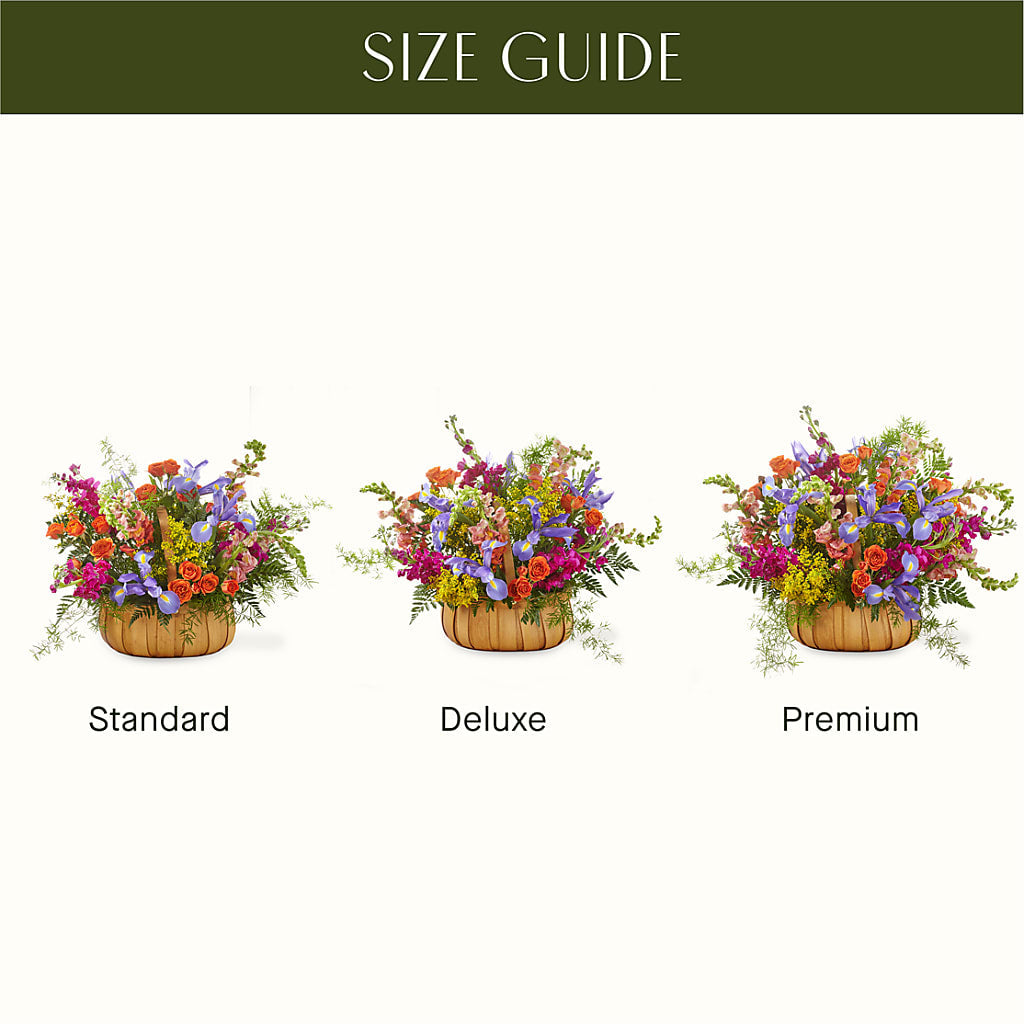 Garden of Life Basket –  Queen Ofe Florist, San Jose CA