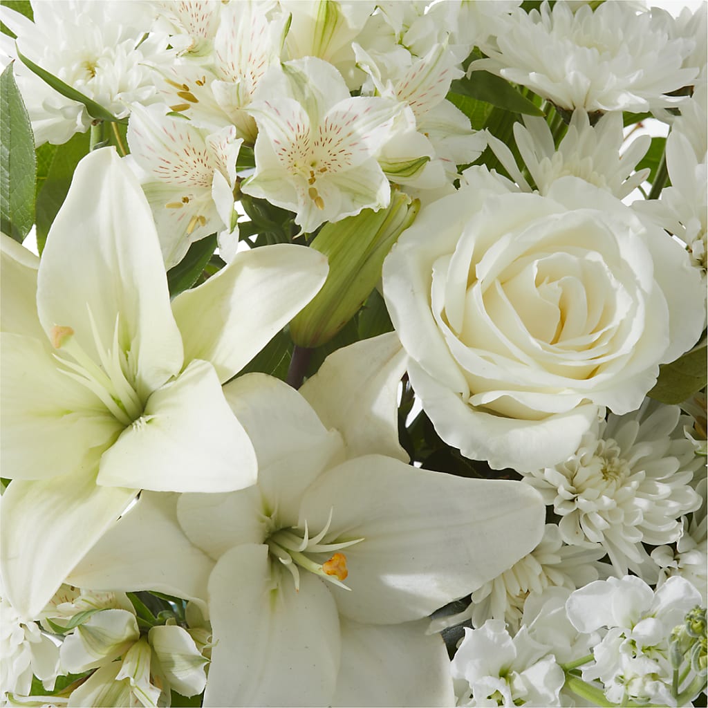 Peaceful Reflections Arrangement –  Queen Ofe Florist, San Jose CA