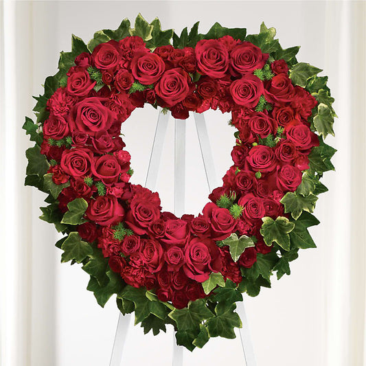 Wholehearted Standing Spray –  Queen Ofe Florist, San Jose CA
