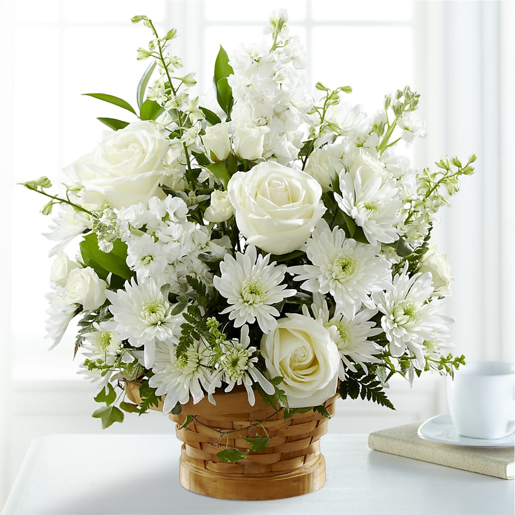 Heartfelt Condolences Arrangement –  Queen Ofe Florist, San Jose CA