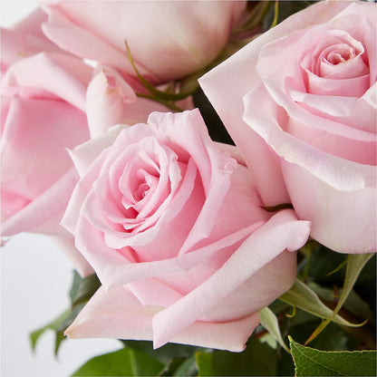 Picture Perfect Pink Rose Bouquet –  Queen Ofe Florist, San Jose CA
