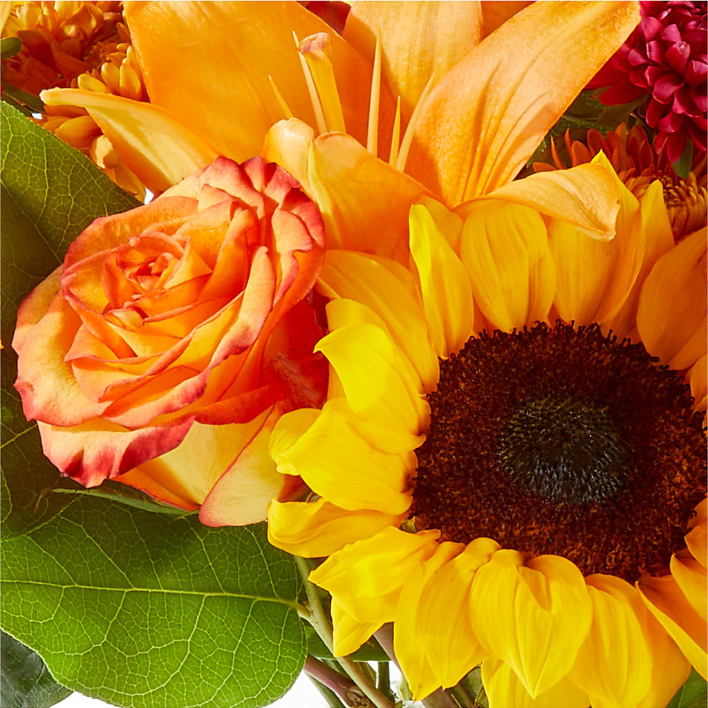 Fall Day Bouquet –  Queen Ofe Florist, San Jose CA