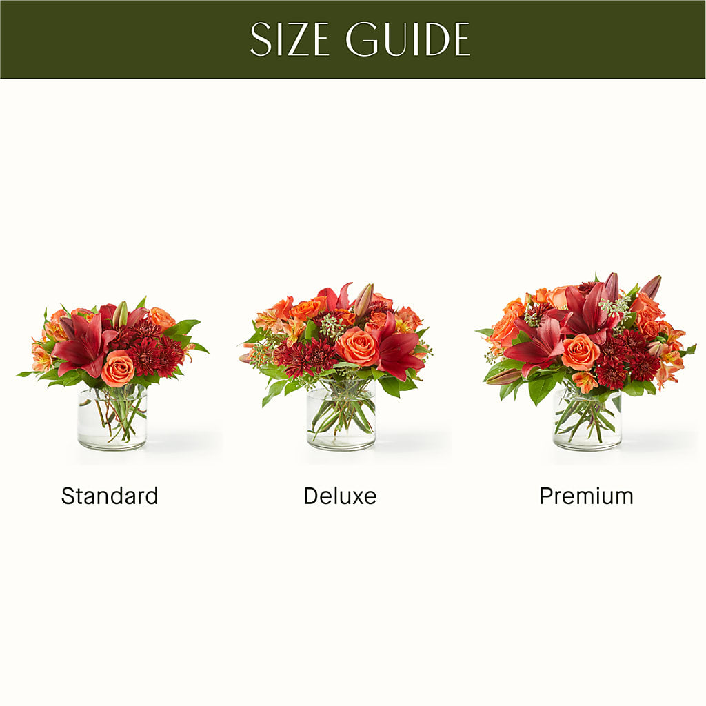 Crimson Leaves Bouquet –  Queen Ofe Florist, San Jose CA