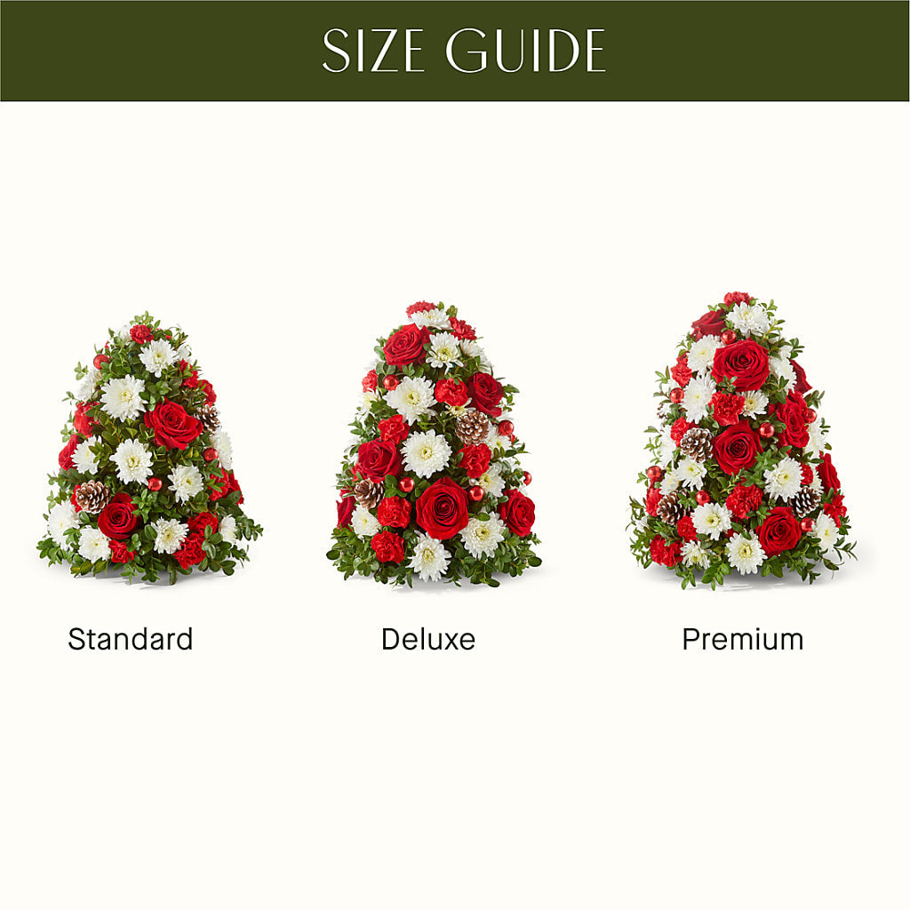 Let It Snow Tree –  Queen Ofe Florist, San Jose CA