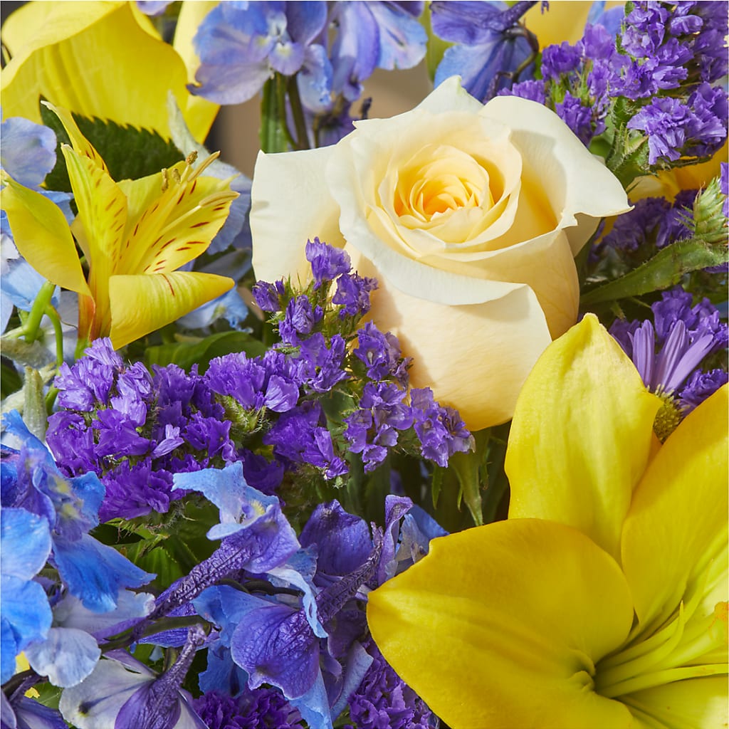 Limoncello Bouquet –  Queen Ofe Florist, San Jose CA