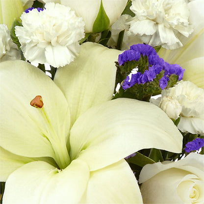 Sapphire Rush Bouquet –  Queen Ofe Florist, San Jose CA