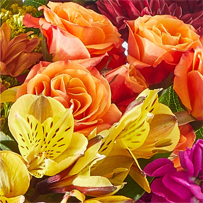 Amber Muse Bouquet –  Queen Ofe Florist, San Jose CA
