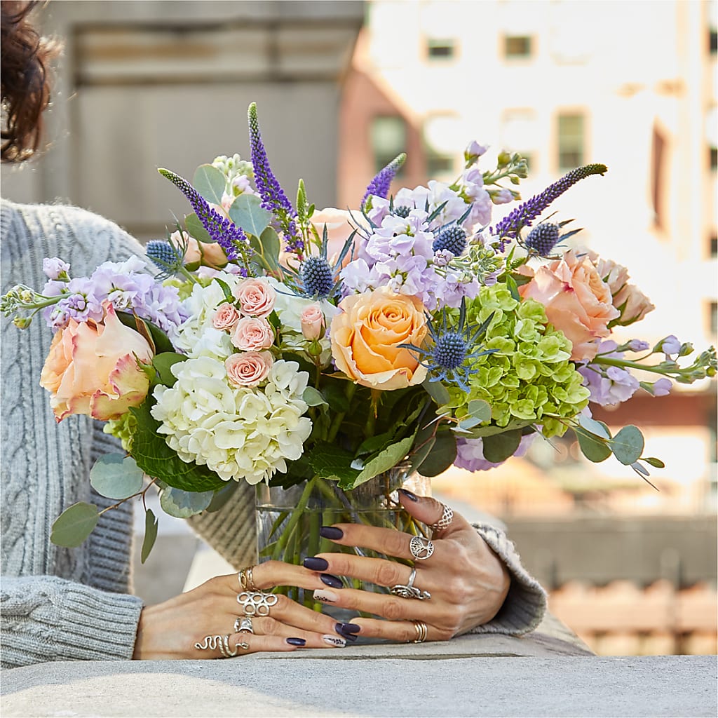 Porch Swing Bouquet –  Queen Ofe Florist, San Jose CA