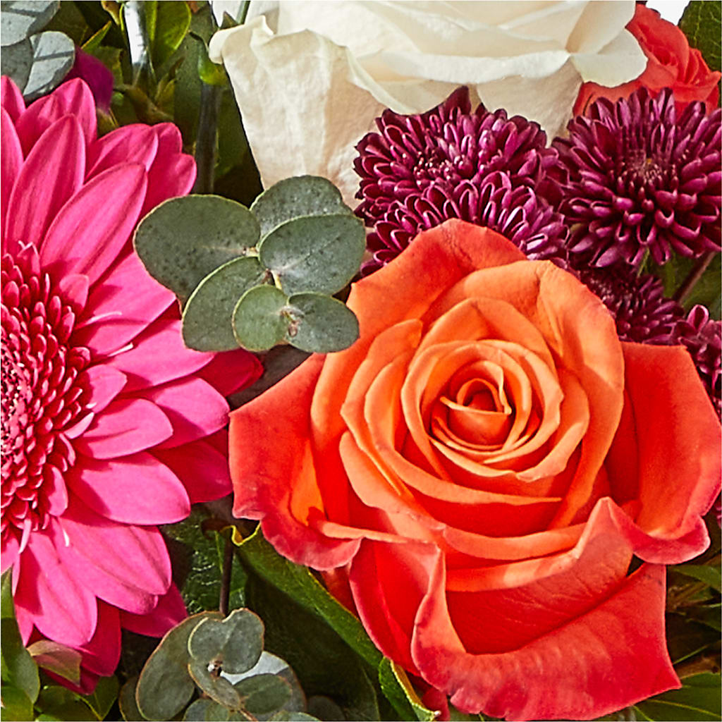 Smell the Roses Bouquet –  Queen Ofe Florist, San Jose CA