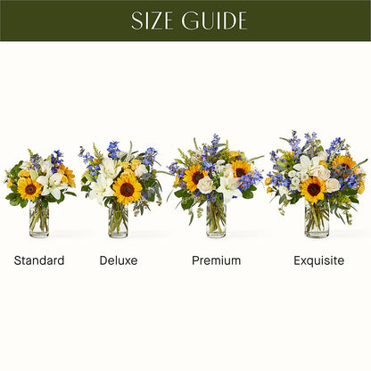 Wonderfully Sunny Bouquet –  Queen Ofe Florist, San Jose CA