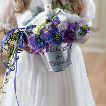 Enchantment Flower Girl Arrangement –  Queen Ofe Florist, San Jose CA