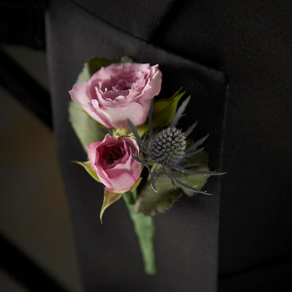 Veronica Boutonniere –  Queen Ofe Florist, San Jose CA