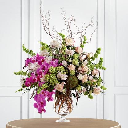 Soft Sophistication Arrangement –  Queen Ofe Florist, San Jose CA