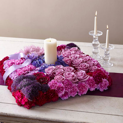 Promise of Love Unity Arrangement –  Queen Ofe Florist, San Jose CA