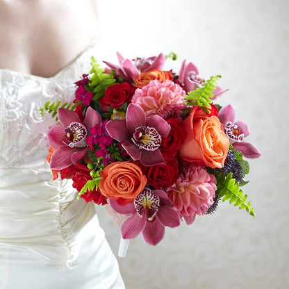 Brilliant Blossoms Bouquet –  Queen Ofe Florist, San Jose CA