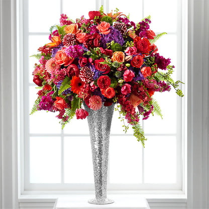 Flower Jeweled Arrangement –  Queen Ofe Florist, San Jose CA