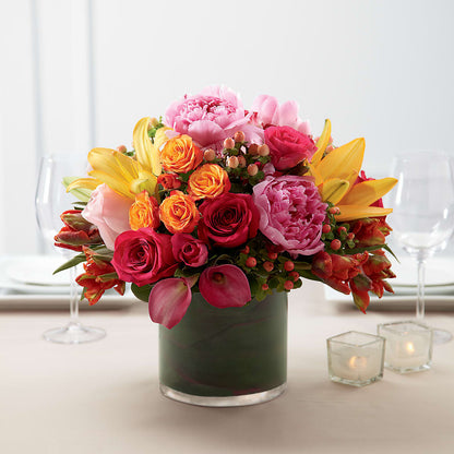Color Mix Arrangement –  Queen Ofe Florist, San Jose CA