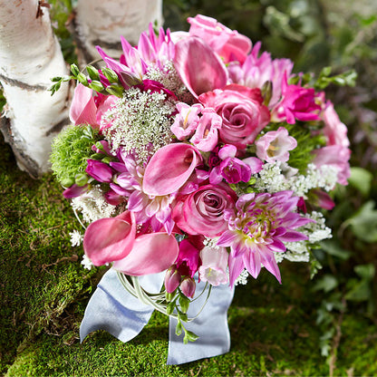 Pink Profusion Bouquet –  Queen Ofe Florist, San Jose CA