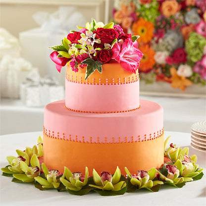 Sweet Citrus Cake Decor –  Queen Ofe Florist, San Jose CA
