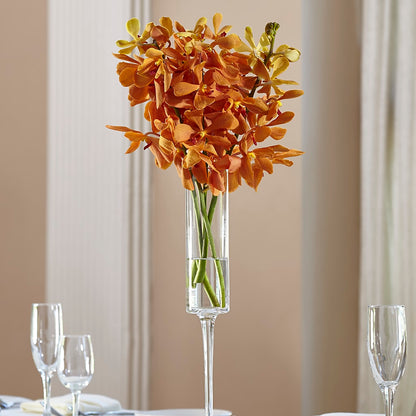 Orange Mokara Bouquet –  Queen Ofe Florist, San Jose CA