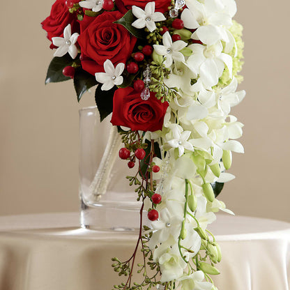 Here Comes the Bride Bouquet –  Queen Ofe Florist, San Jose CA