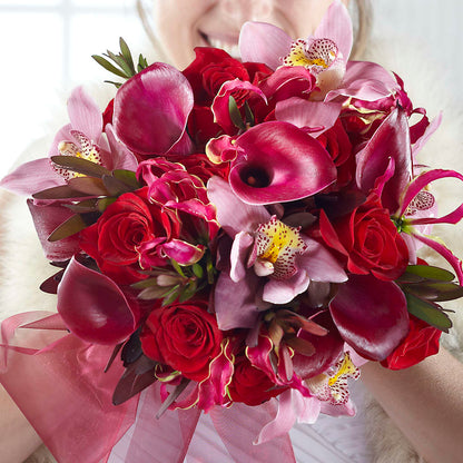 Heart of Hearts Bouquet –  Queen Ofe Florist, San Jose CA