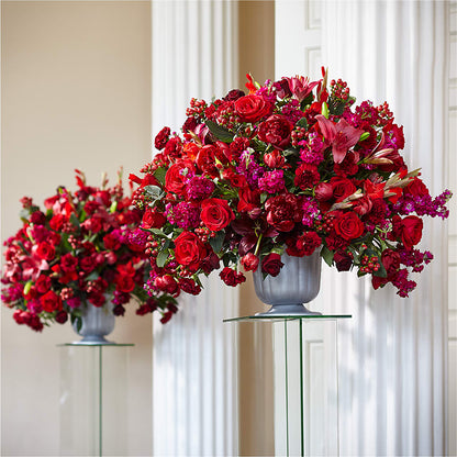 Love & Honor Arrangement –  Queen Ofe Florist, San Jose CA