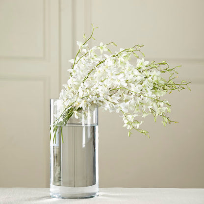 White Dendrobium Bouquet –  Queen Ofe Florist, San Jose CA